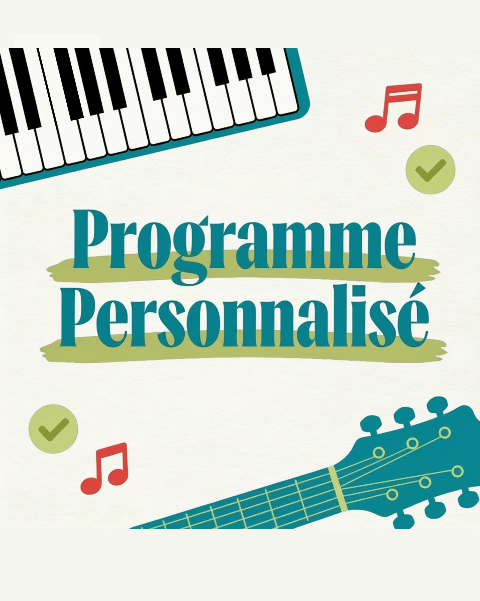 Programme Personnalisé Une femme joue du piano en regardant un homme sur une tablette, jouant du piano